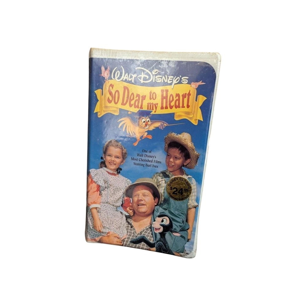 Walt Disney's So Dear To My Heart VHS Tape - Vintage Family Classic 1992